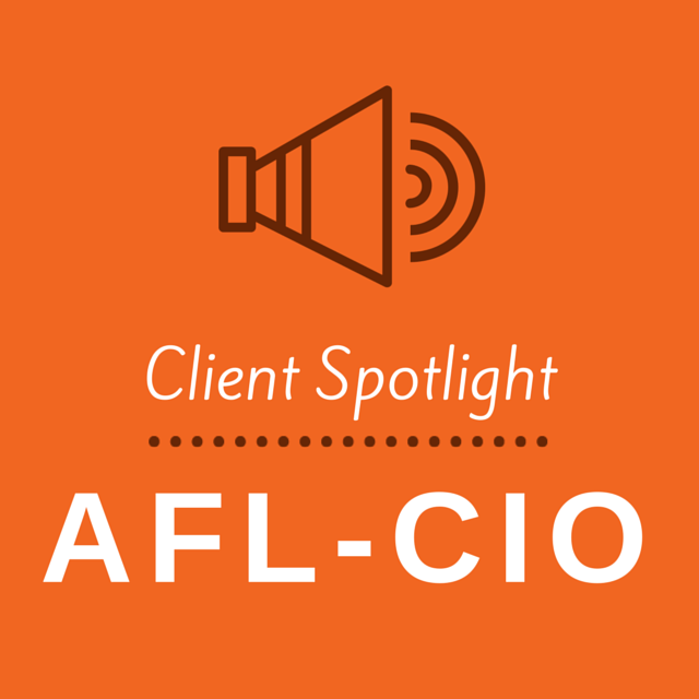 Client Spotlight AFLCIO ShareProgress